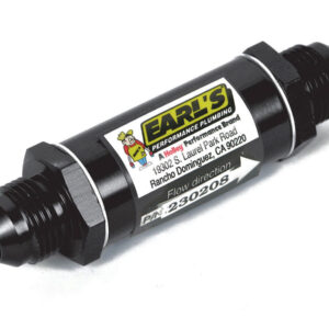 EARLS 6an Fuel Filter w/85 Micron Screen Ano-Tuff AT230206ERL