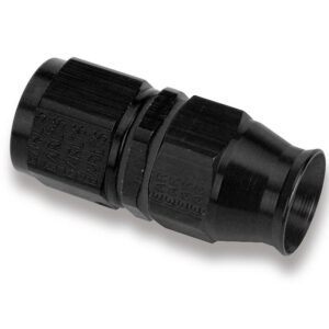 EARLS #6 Alum TFE Hose End Black AT600136ERL