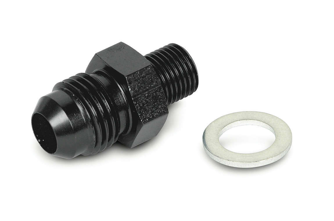 EARLS 6an to 10mm X 1.0 Webber Carb Adapter Fitting AT991953ERL