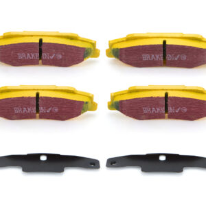 EBC BRAKES USA INC Brake Pads Yellowstuff Rear C5 Corvette DP41160R