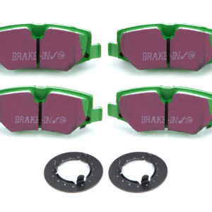 EBC BRAKES USA INC Brake Pads Greenstuff Rear Dodge Nitro DP61799