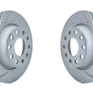 EBC BRAKES USA INC Brake Rotor Kit Turbo Rear Volkswagen Golf GD1772