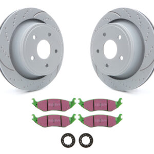 EBC BRAKES USA INC Brake Rotor & Pad Kit Greenstuff Durango S3KR1053