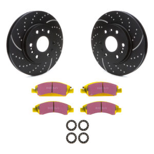 EBC BRAKES USA INC Brake Rotor & Pad Kit Yellowstuff Ford F150 S5KF1470