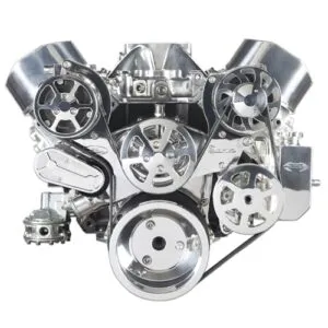 EDDIE MOTORSPORTS Serpentine Pulley Kit Big Block Chevy MS107-50BP