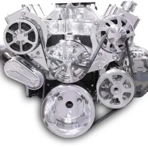 EDDIE MOTORSPORTS Serperntine Pulley Kit Small Block Chevy MS107-55BP