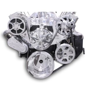 EDDIE MOTORSPORTS Serpentine Pulley Kit Small Block Chevy MS107-55P