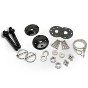 EDDIE MOTORSPORTS Hood Pin Kit Thru-Bolt MS110-44BA