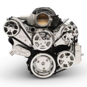 EDDIE MOTORSPORTS Serperntine Pulley Kit LS Engine MS117-90BP