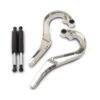 EDDIE MOTORSPORTS Billet Trunk Hinges Polished MS149-05P