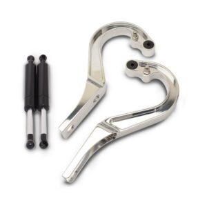 EDDIE MOTORSPORTS Billet Trunk Hinges Polished MS149-05P