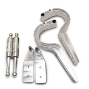 EDDIE MOTORSPORTS Billet Trunk Hinges Machined MS149-17M