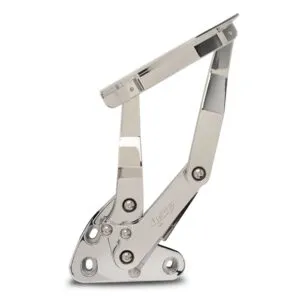 EDDIE MOTORSPORTS Billet Hood Hinges Matte Black MS149-23MB