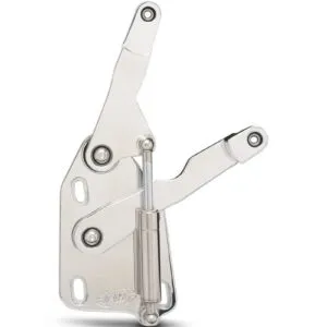 EDDIE MOTORSPORTS Billet Hood Hinges Polished MS149-90P