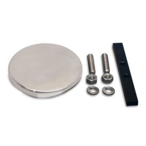 EDDIE MOTORSPORTS Filler Neck Cover Smooth Polished MS265-55P