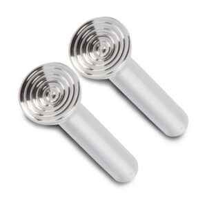 EDDIE MOTORSPORTS Door Lock Knob Pair Polished MS274-18P