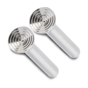 EDDIE MOTORSPORTS Door Lock Knob Pair Polished MS274-18P