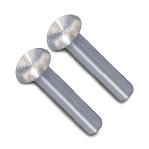 EDDIE MOTORSPORTS Door Lock Knob Pair Machined MS274-19M