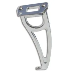 EDDIE MOTORSPORTS Hood Latch & Support Polished MS274-40P