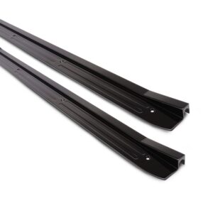EDDIE MOTORSPORTS Billet Door Sill Plates Matte Black MS275-35MB