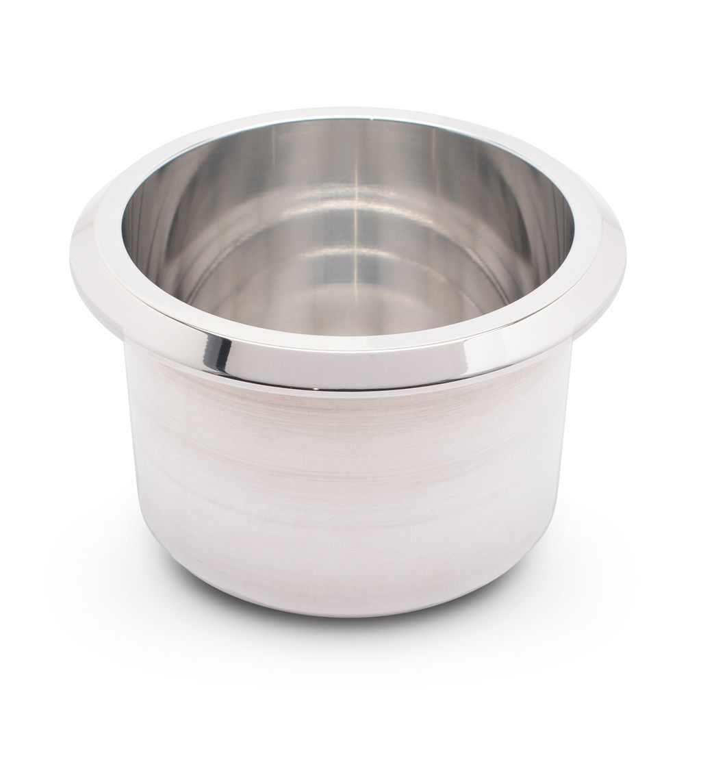EDDIE MOTORSPORTS Drink Holder Billet Small Polished MS281-45P