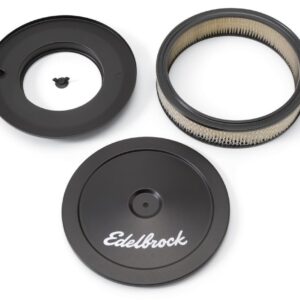 EDELBROCK 10in Signature Series A/C - Black 1203