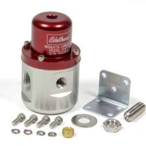 EDELBROCK Fuel Pressure Regulator Bypass Style 160GPH Red 174131