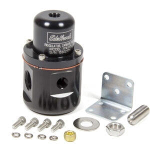 EDELBROCK Fuel Pressure Regulator Bypass Style 160GPH Blk 174133