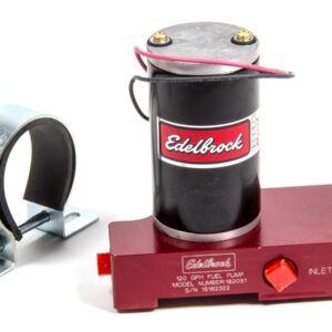 EDELBROCK Carb Electric Fuel Pump 120GPH @ 6.5psi Red 182051