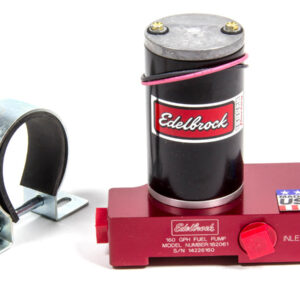 EDELBROCK Carb Electric Fuel Pump 160GPH @ 12psi Red 182061