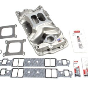 EDELBROCK SBC 7501 Intake Manifold & Installation Kit 2042