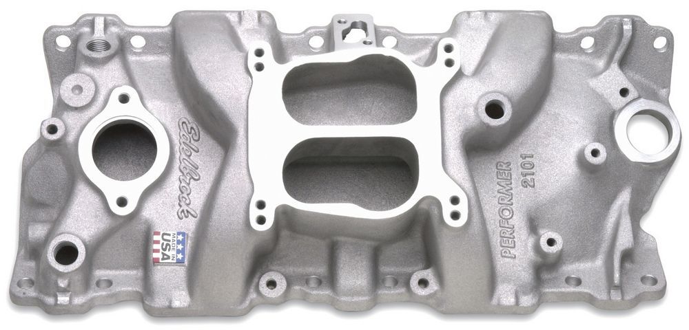EDELBROCK SBC Performer Manifold - 262-400 2101