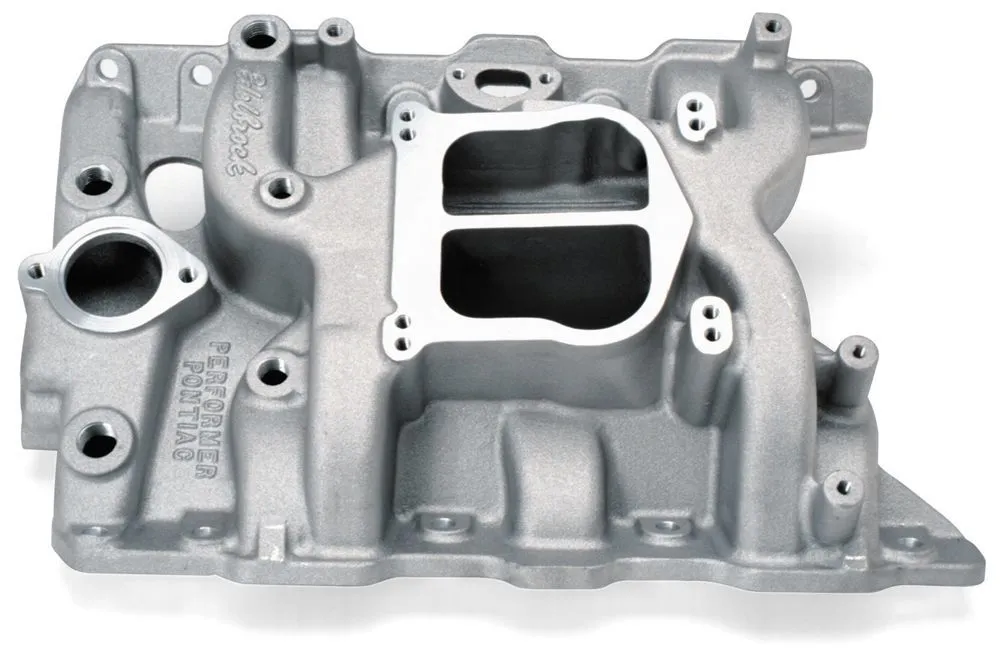 EDELBROCK Pontiac Performer Manifold - 326-455 2156