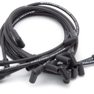 EDELBROCK Max Fire Plug Wire Set SBC w/HEI 90 Deg Black 22702