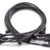 EDELBROCK Max Fire Plug Wire Set SBC w/HEI 90 Degr Black 22703