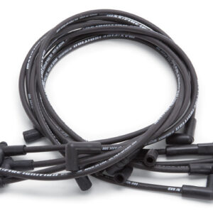 EDELBROCK Max Fire Plug Wire Set SBC w/HEI 90 Degr Black 22703