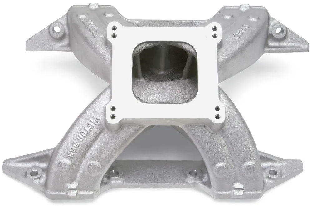 EDELBROCK BBM Victor Manifold - 383 2886