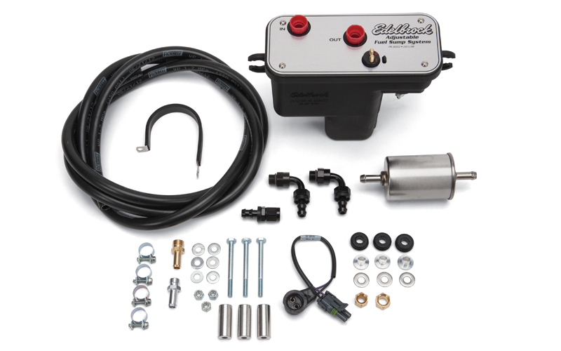 EDELBROCK Universal EFI Fuel Sump Tank Kit 67GPH 35-90psi 36031