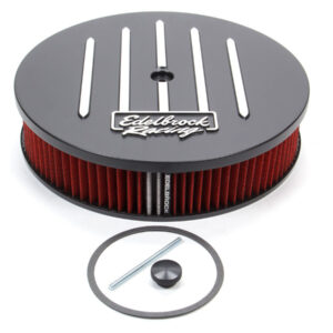EDELBROCK Air Cleaner Kit Race Series 14in x 3in Black 41663