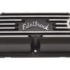 EDELBROCK SBM Classic Finned V/C's - Black 41763