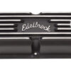 EDELBROCK SBM Classic Finned V/C's - Black 41773