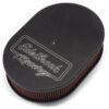 EDELBROCK Oval Air Cleaner Assm. - Black 42203