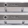 EDELBROCK Valve Cover Kit Elite II Series SBC Tall 4263