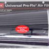 EDELBROCK Pro-Flo Air Filter Cone 10.5 Tall Black/Chrome 43690