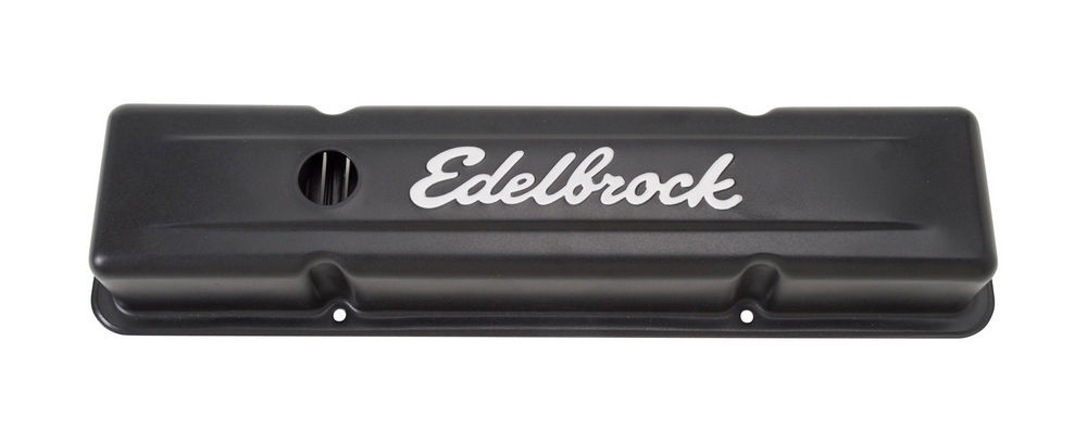 EDELBROCK SBC Signature Series V/C's - Black 4443