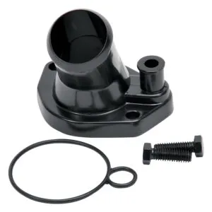 EDELBROCK Water Neck - Steel Black SBF 289-351W 48143