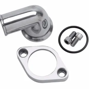 EDELBROCK Chevy V8 Thermostat Housing - 90 Degree 4818