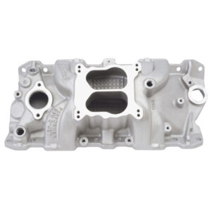 EDELBROCK SBC Performer RPM Q-Jet Manifold - 262-400 7104