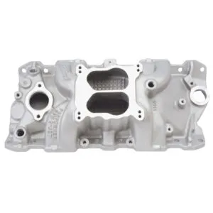 EDELBROCK SBC Performer RPM Q-Jet Manifold - 262-400 7104