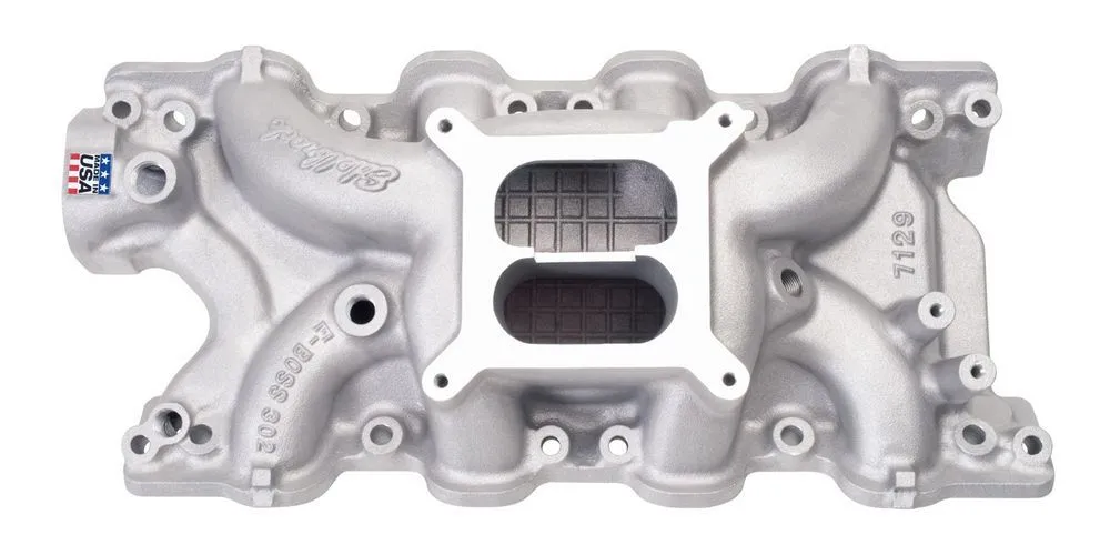 EDELBROCK SBF Performer RPM E-Boss Manifold - 302 7129